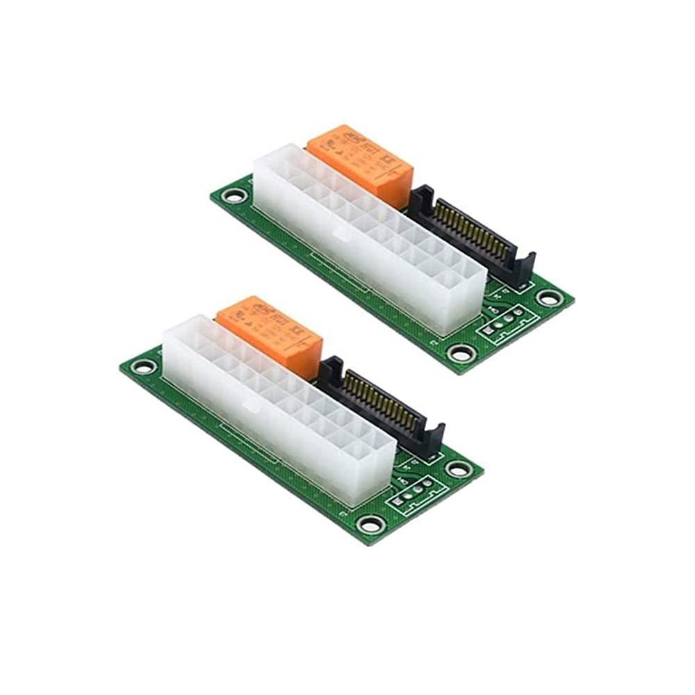 Multiple Power Supply Adapter Sync Start Card Dual PSU Connector Jumper Conne...