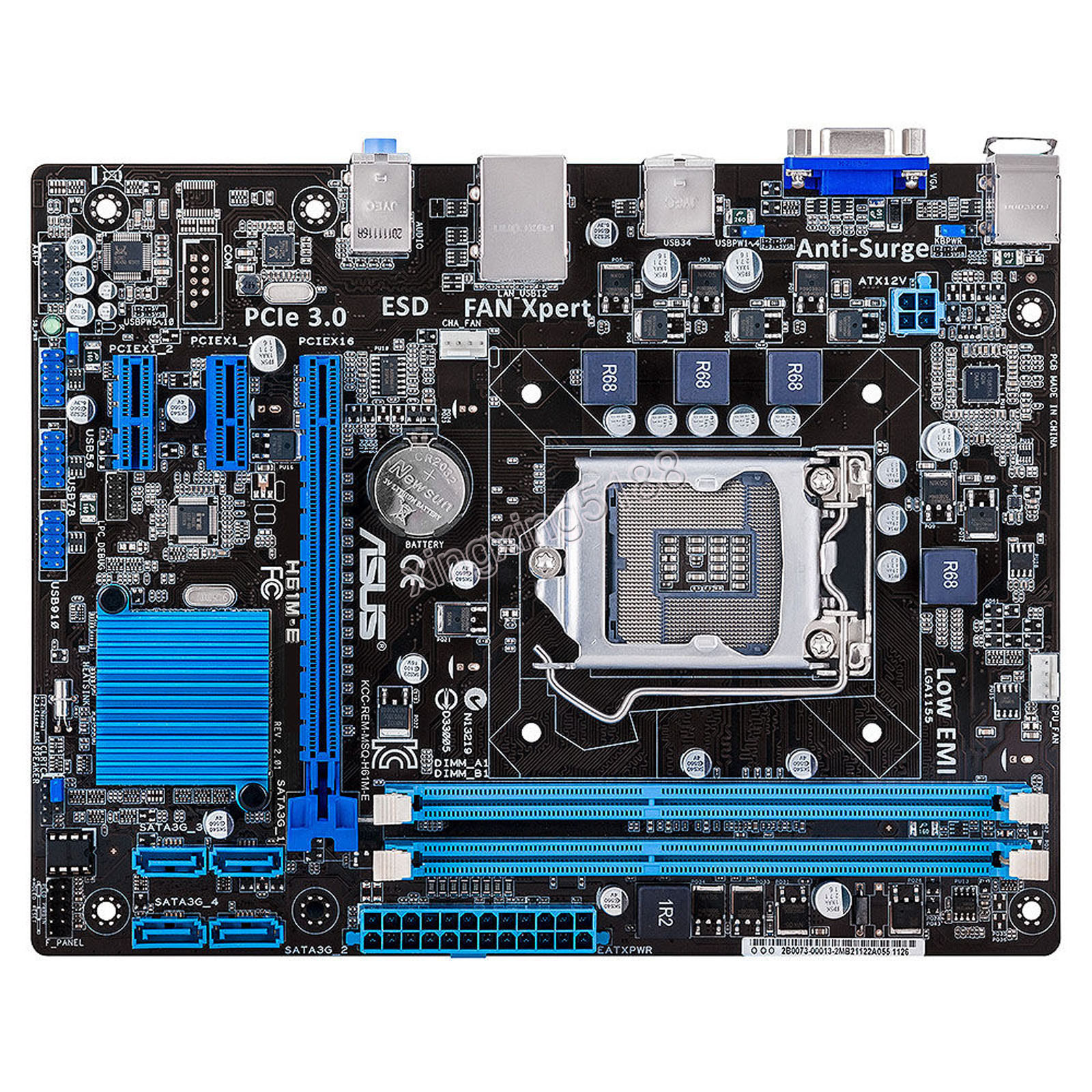 For ASUS H61M-E/K Intel Socket LGA 1155 MicroATX Motherboard DDR3 16GB Mainboard