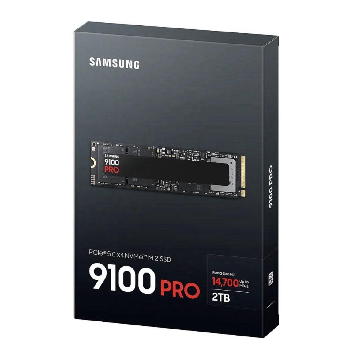 Samsung 9100 PRO 2TB NVMe M.2 Internal SSD PCIe 5.0 x4 14,700MB/s