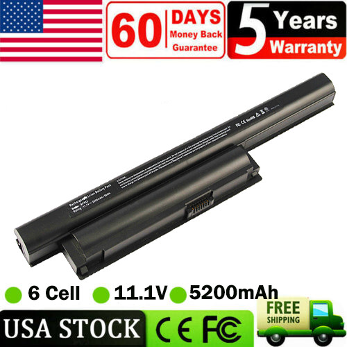 Laptop Battery for Sony Vaio VGP-BPS22 VGP-BPS22A VGP-BPL22 VGP-BPS22/A 5200mAh