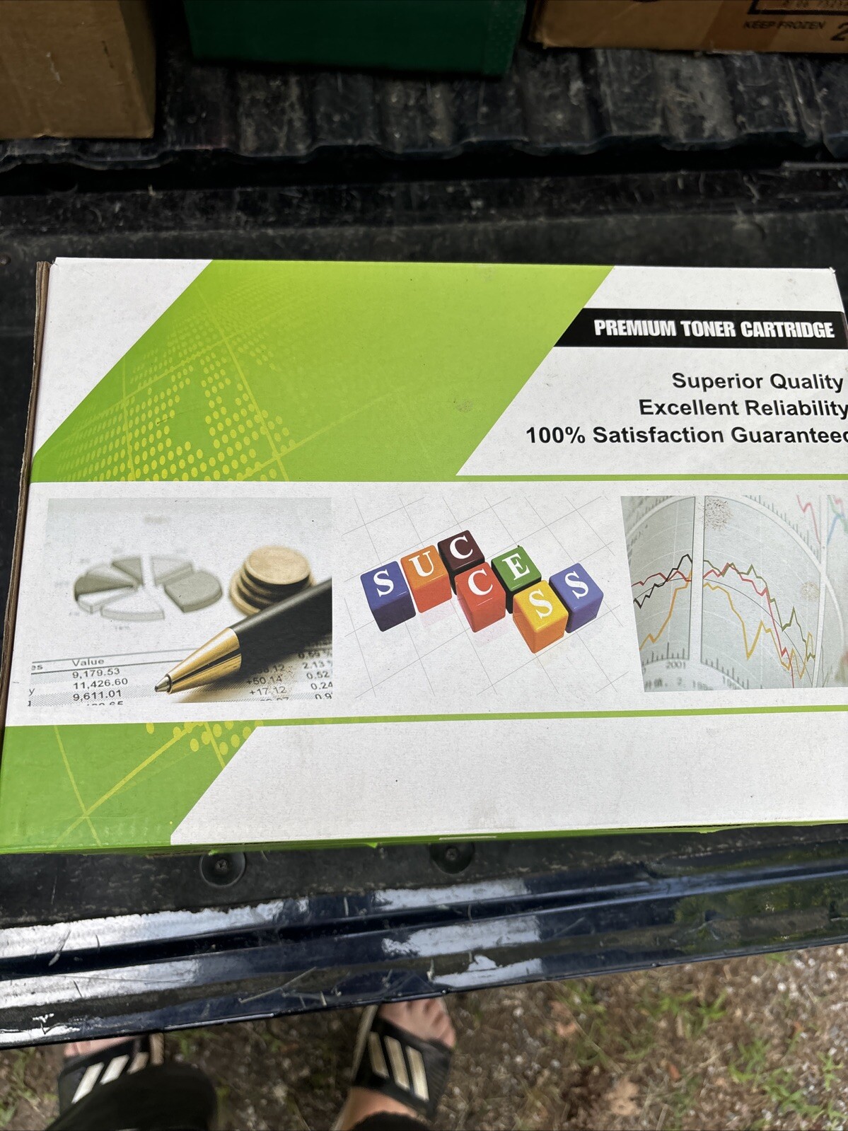1 Black Pack Aztech Compatible Toner Cartridge Replacement - CE255A, New In Box.