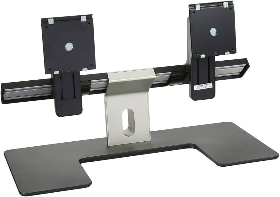 Dell MDS14A Dual Monitor Stand for 2 Monitors VESA 100x100 Black/Silver
