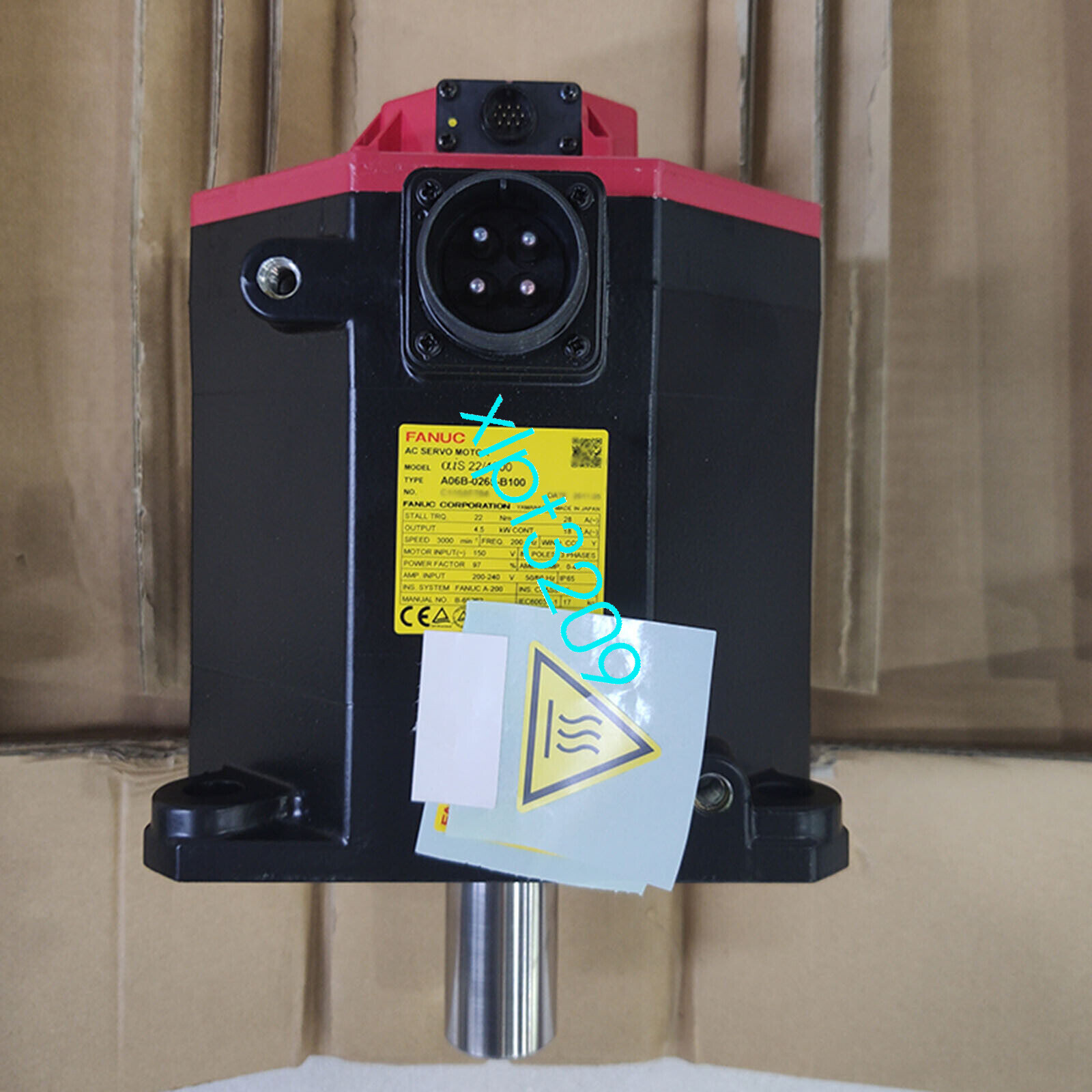 A06B-0265-B100 Fanuc New Servo Motor FedEx or DHL