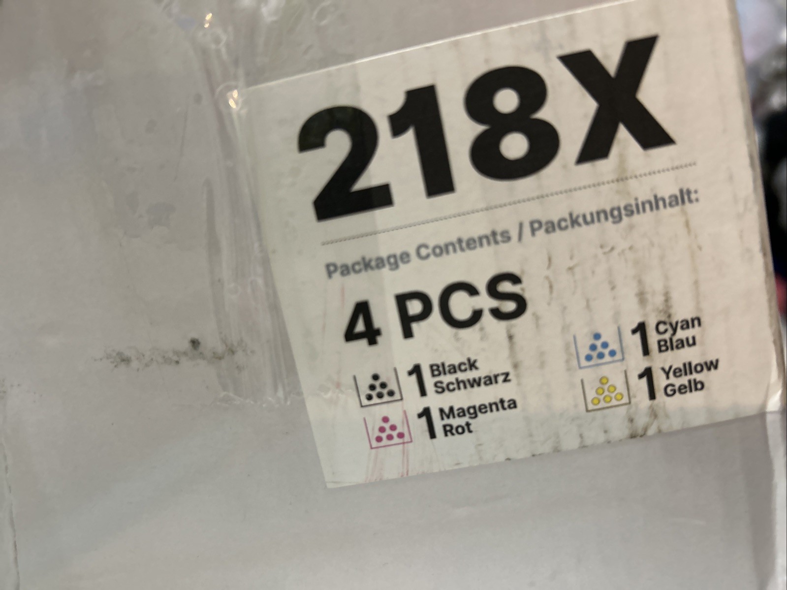 218x 4pcs EZ Ink Refill Cartridges
