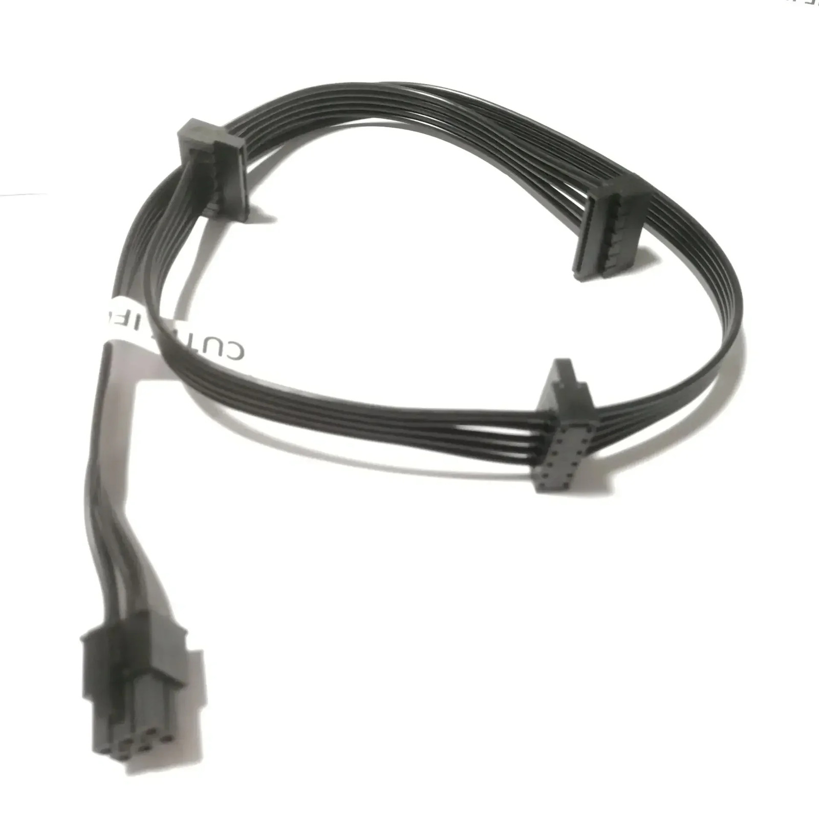6Pin To 3Port SATA Power Cable for Seasonic PSU FOCUS PRIME CORE PX TX GX X KM3