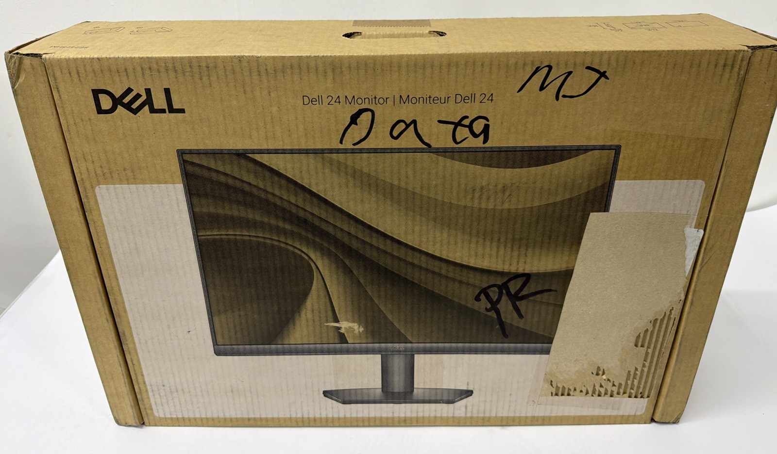 New Dell 24" FHD 16:9 Monitor Dell 24 Model VESA Mountable Flat Widescreen Black