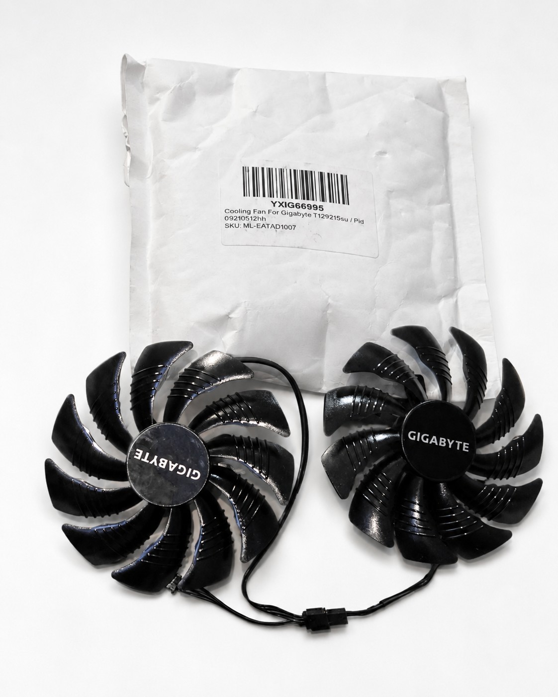 Gigabyte GPU Cooling Fan Set T129215SU Dual Replacement Fans 92mm New