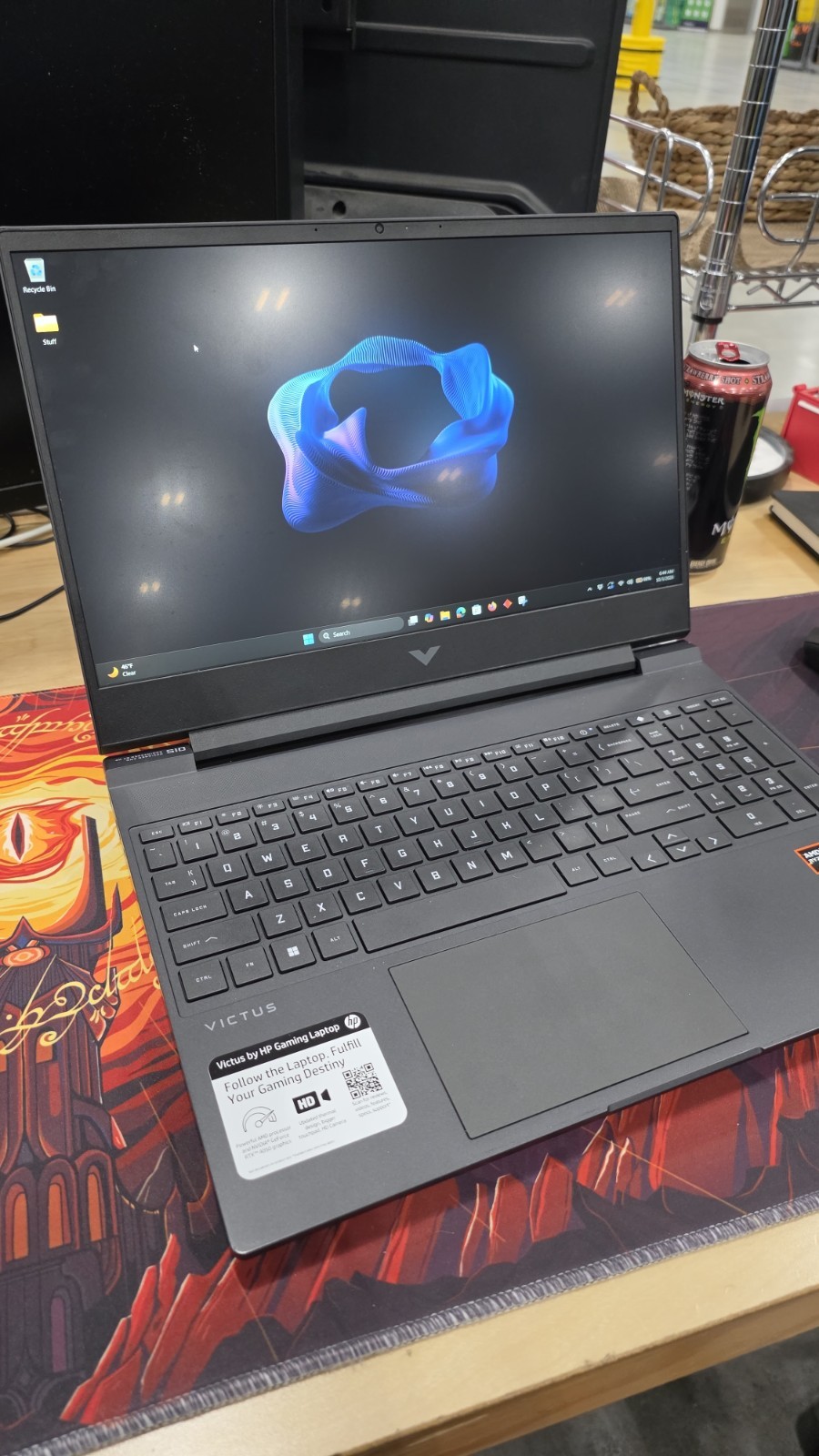 HP Victus 15z-fb300 Gaming Laptop PC 15.6" R5 8645HS 16GB 1TB SSD RTX 4050