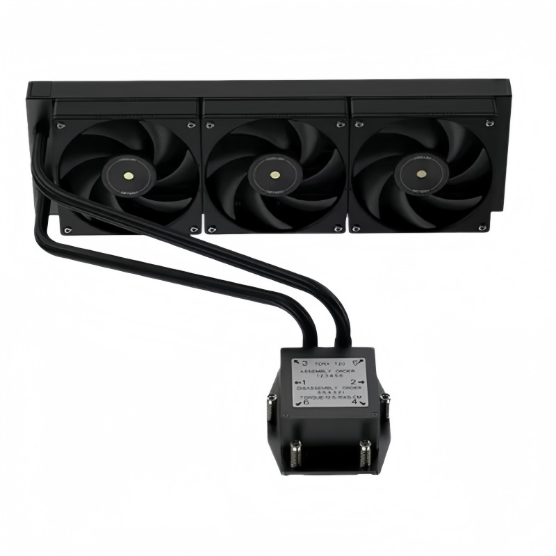 Jinqianbao 360mm AIO Liquid Cooler For Intel LGA4677 SP5 Server CPU With RGB Fan