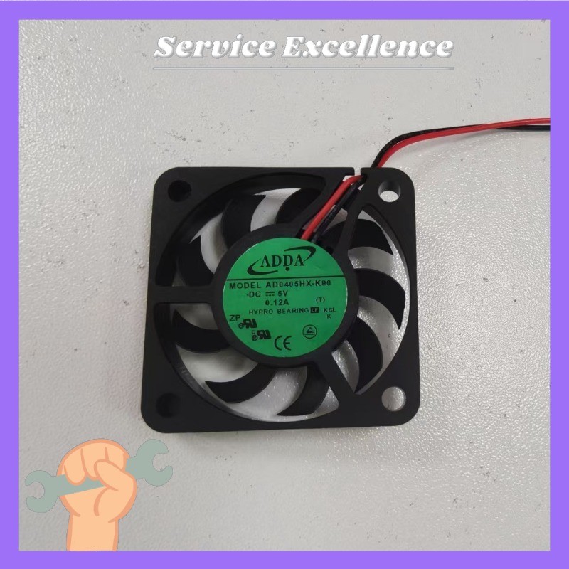 1X ADDA AD0405HX-K90 4CM DC5V 0.12A High-speed Gale Volume Cooling Fan Fast Del#