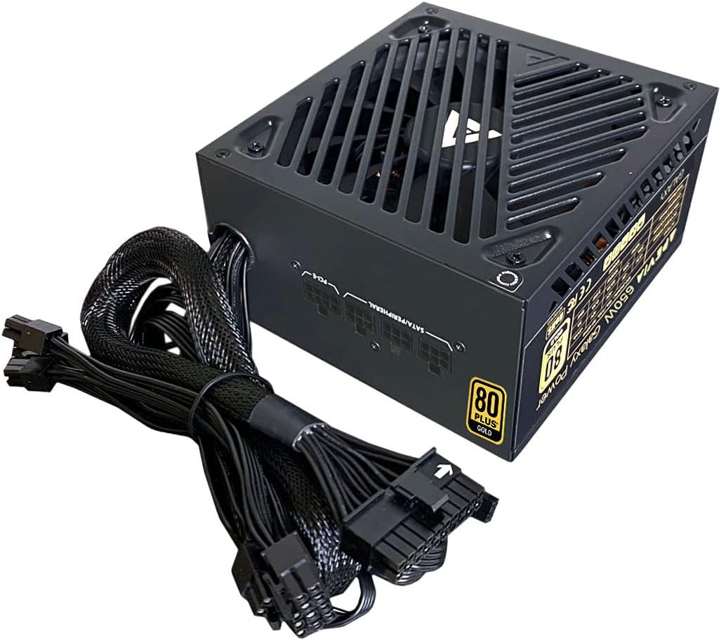 ATX-GX650W Galaxy 650W 80+ Gold Certified Active PFC ATX Semi-Modular Quiet Gami
