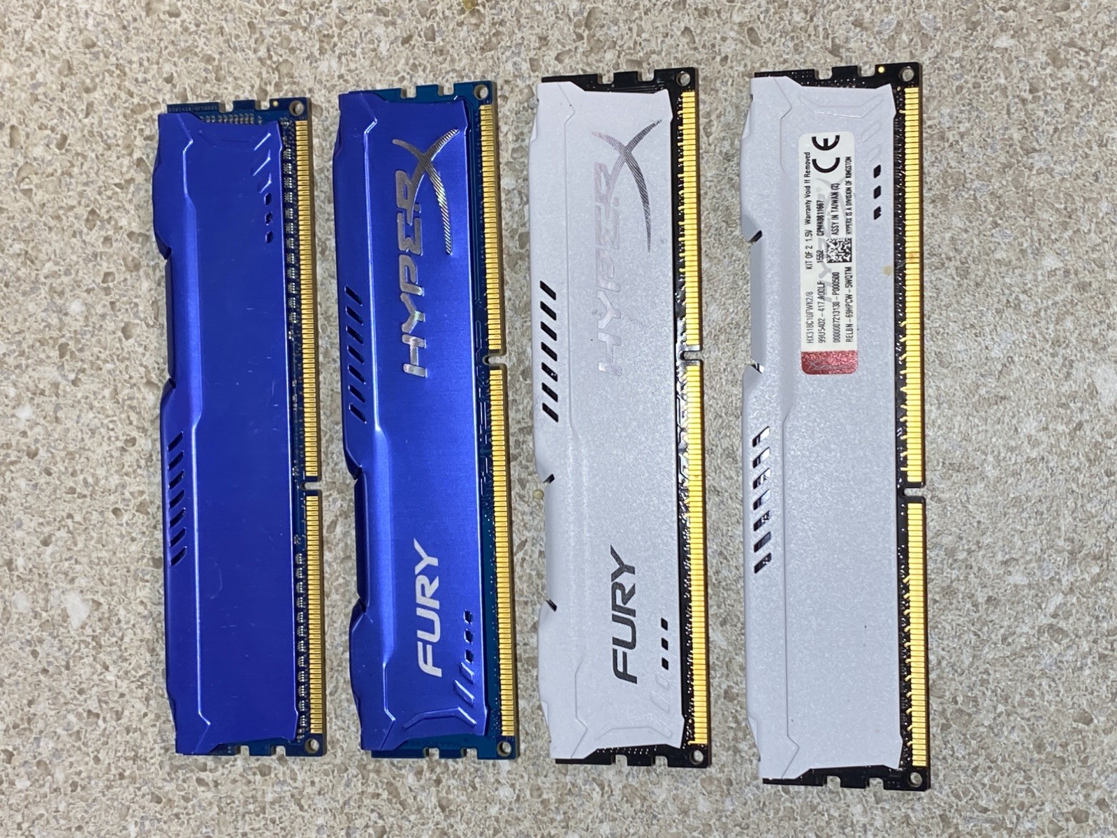  KINGSTON HYPER X DDR3-1600 CL10 MEMORY RAM 
