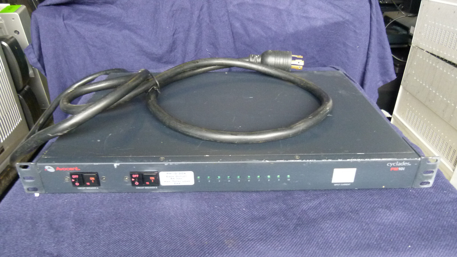 Avocent Cyclades PM10i-30A Power Distribution Unit PDU 10 Outlet Rack Mountable
