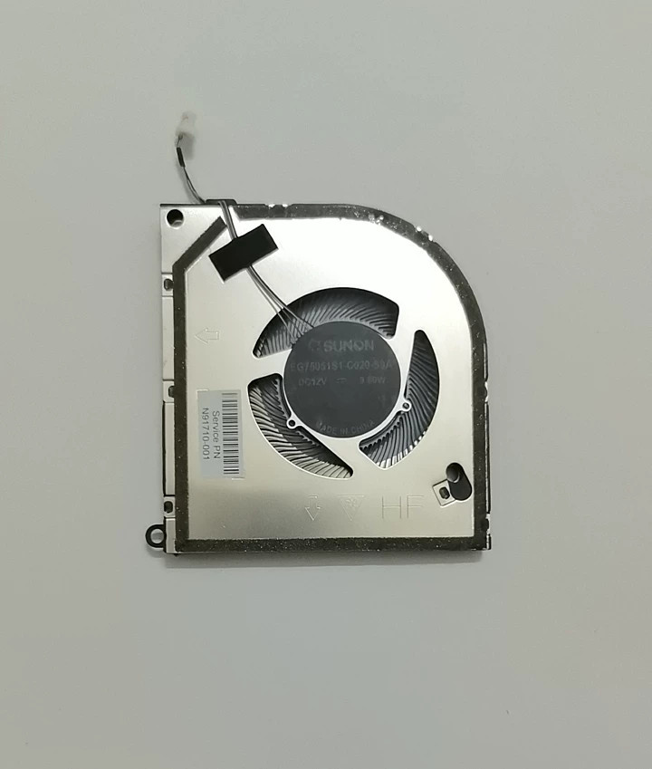 For HP Omen Transcend 14-FB 14-FB0000 14-FB0008CA 14-FB0023DX CPU & GPU Fans