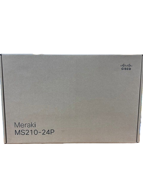 BRAND NEW Cisco Meraki MS210-24P Cloud Managed Switch *UNCLAIMED* Hardware Only
