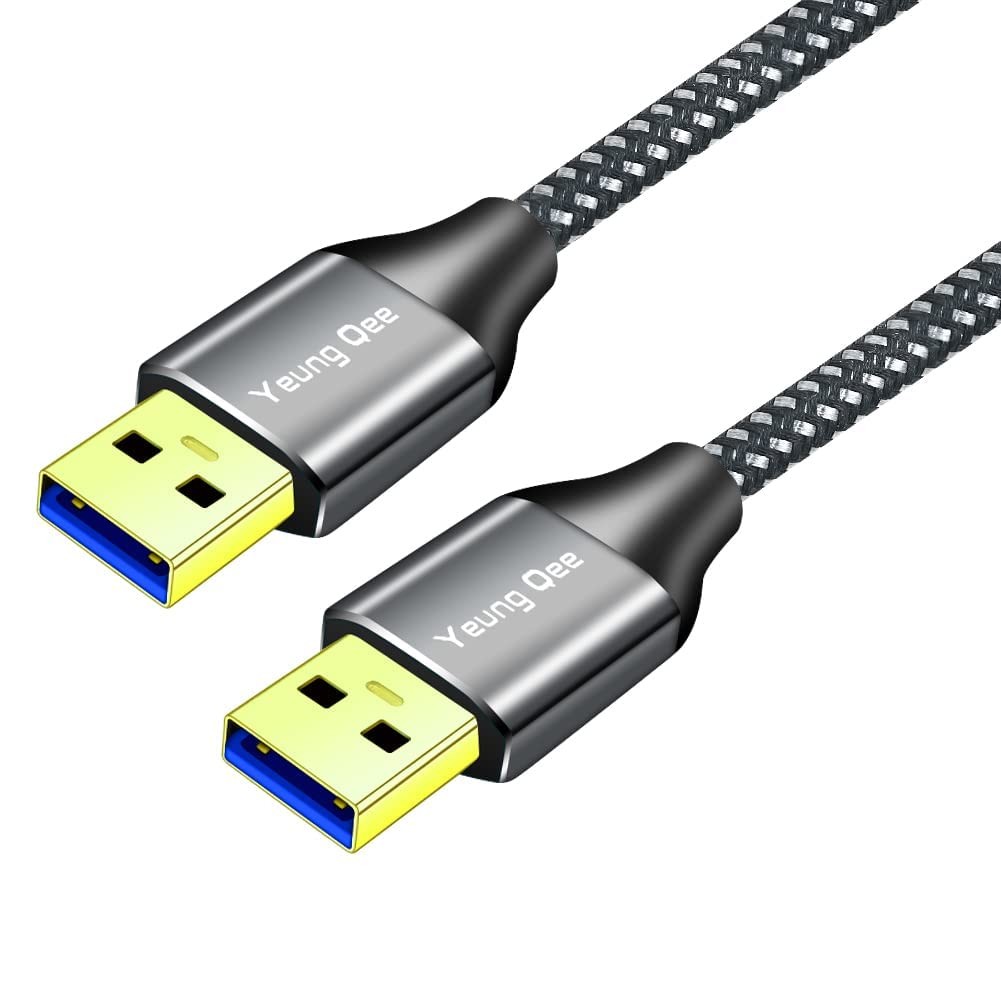 Yeung Qee USB 3.0 A to A Male Cable 20 ft,Super Speed Type A 20FT/6M 