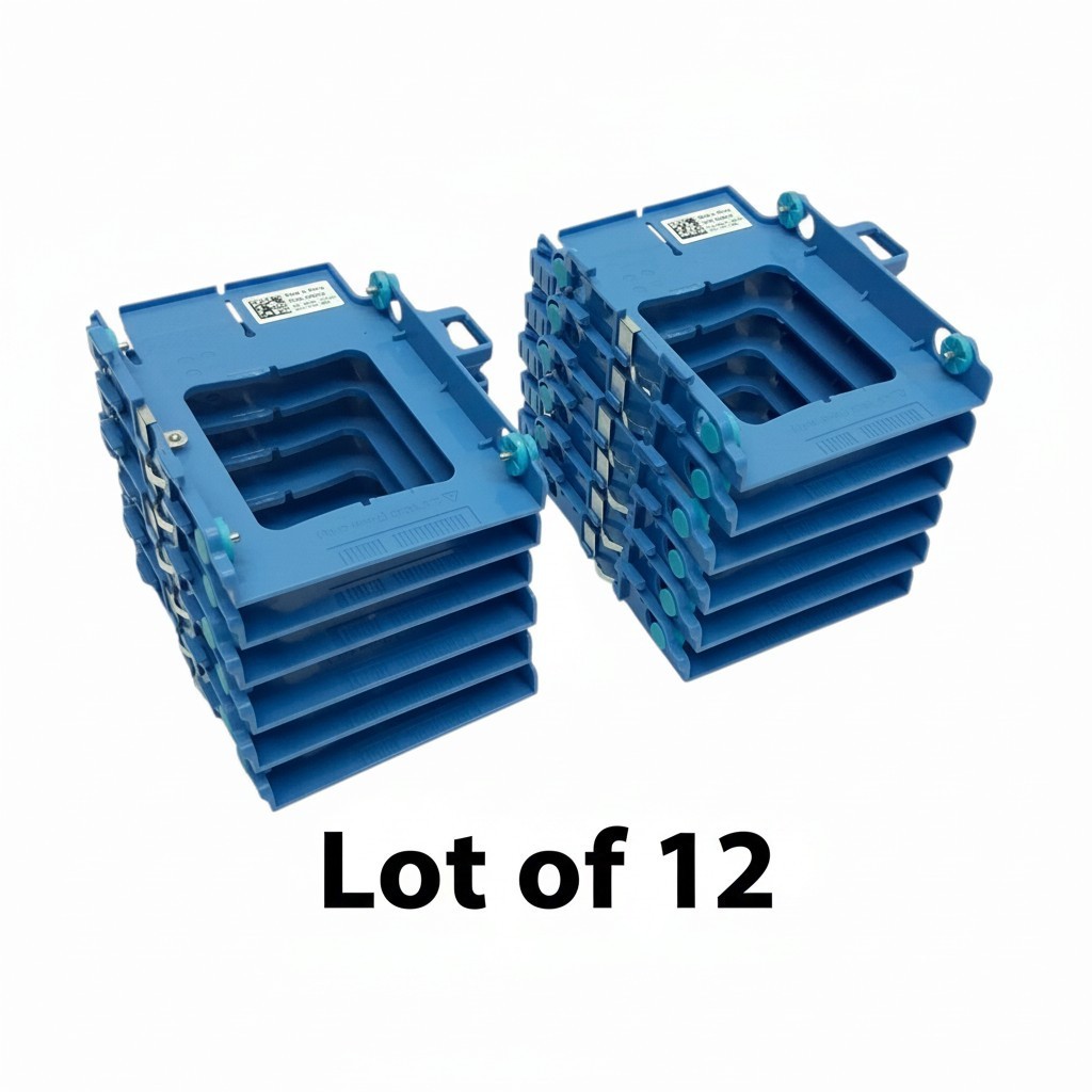 Lot of 12 Dell RNXJT 2.5" HDD SSD Caddy  OptiPlex 7080 7090 MFF Precision 3240