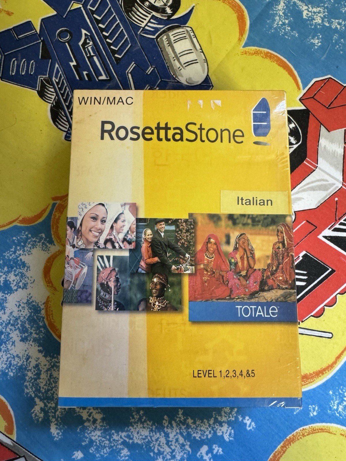 Rosetta Stone Italian Level 1-5  CD Set for Windows/ Mac. Brand New