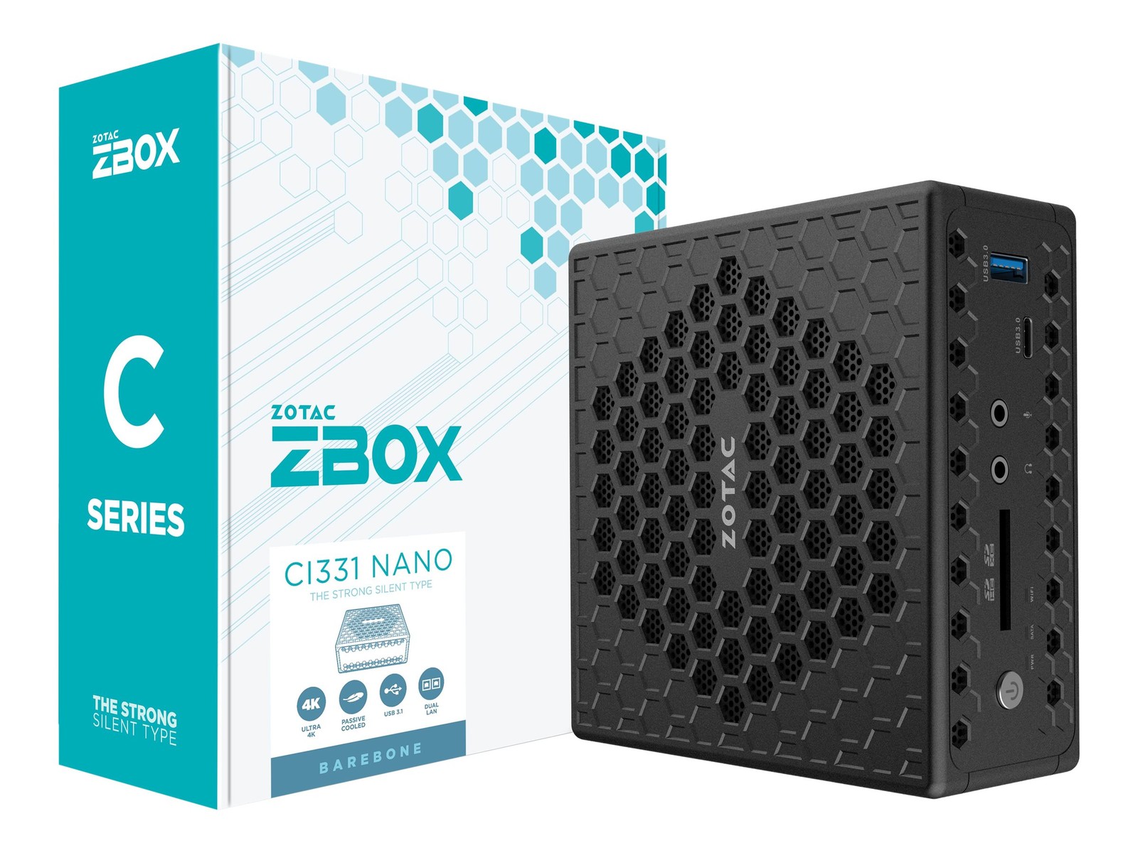 Zotac USA ZBOXCI331NANOU Barebone System - Mini PC