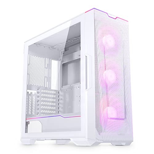 Phanteks PHEC500GADMW01A Mid Tower PC Case With Mesh Front White