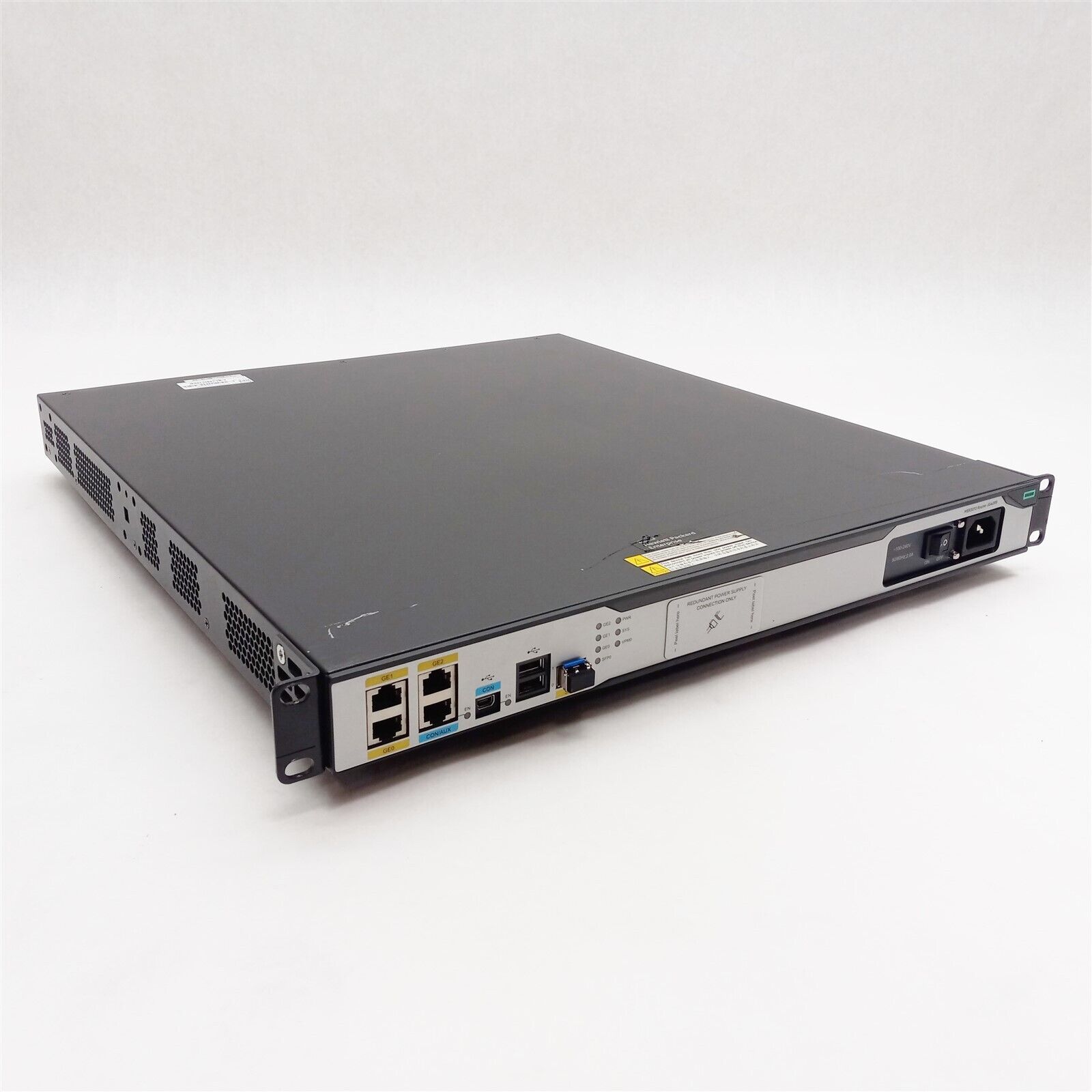 HPE HP MSR3012 MSR3000 Series AC Comware 3-Port Gigabit Managed Router JG409B