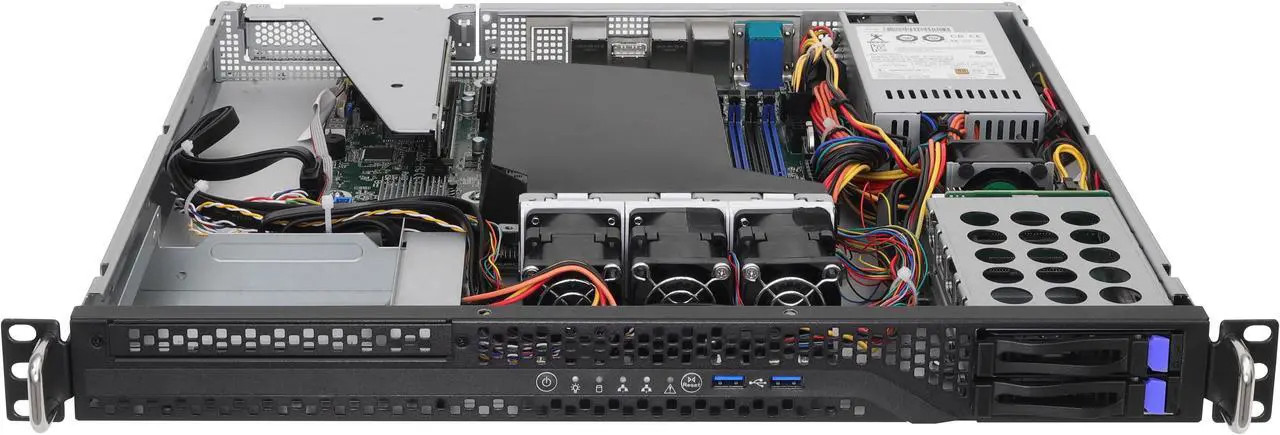 ASRock Rack 1U2S-B650 1U Barebone Server AMD EPYC 4004/Ryzen AM5 Dual LAN