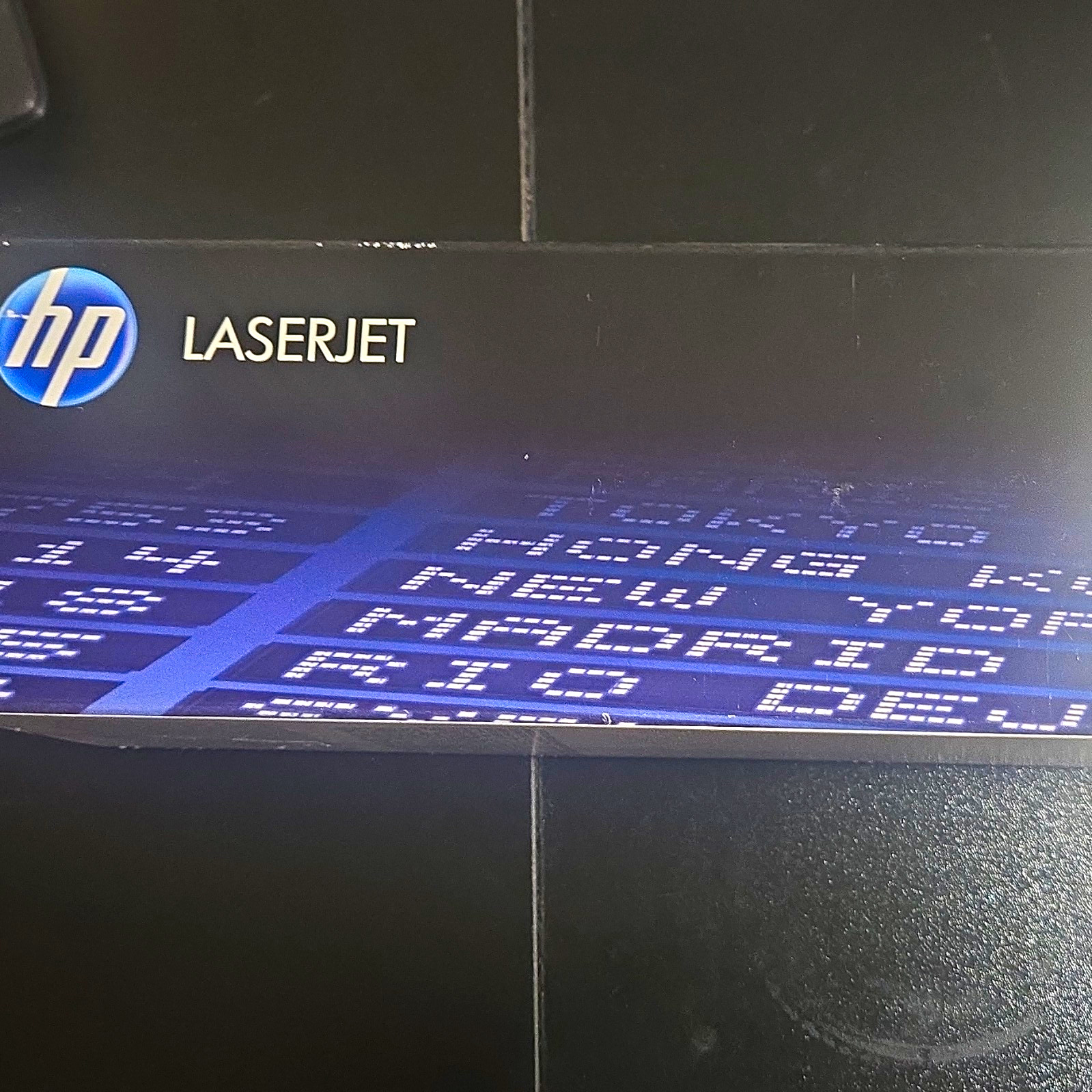 HP Genuine/Original Laser Toner Cartridge for HP LaserJet Printer