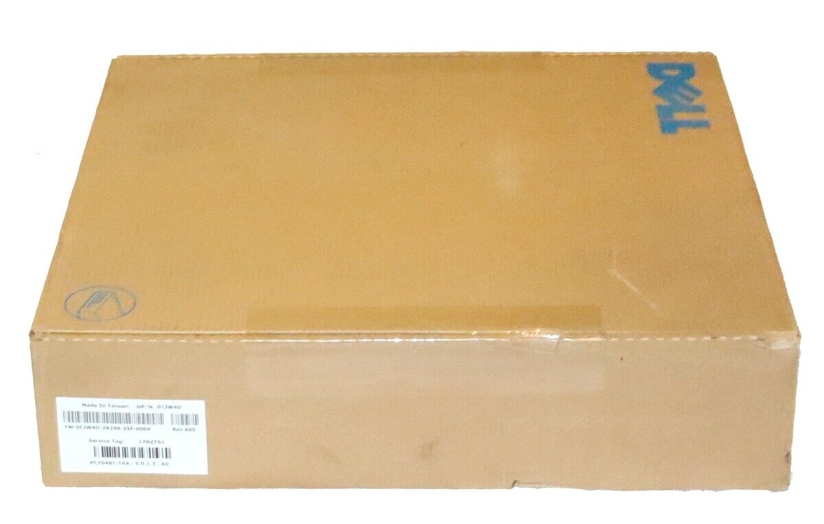 NEW Dell CJW4D PowerConnect 7048R 48-Port GbE Layer 3 Switch x2 300W PSU's