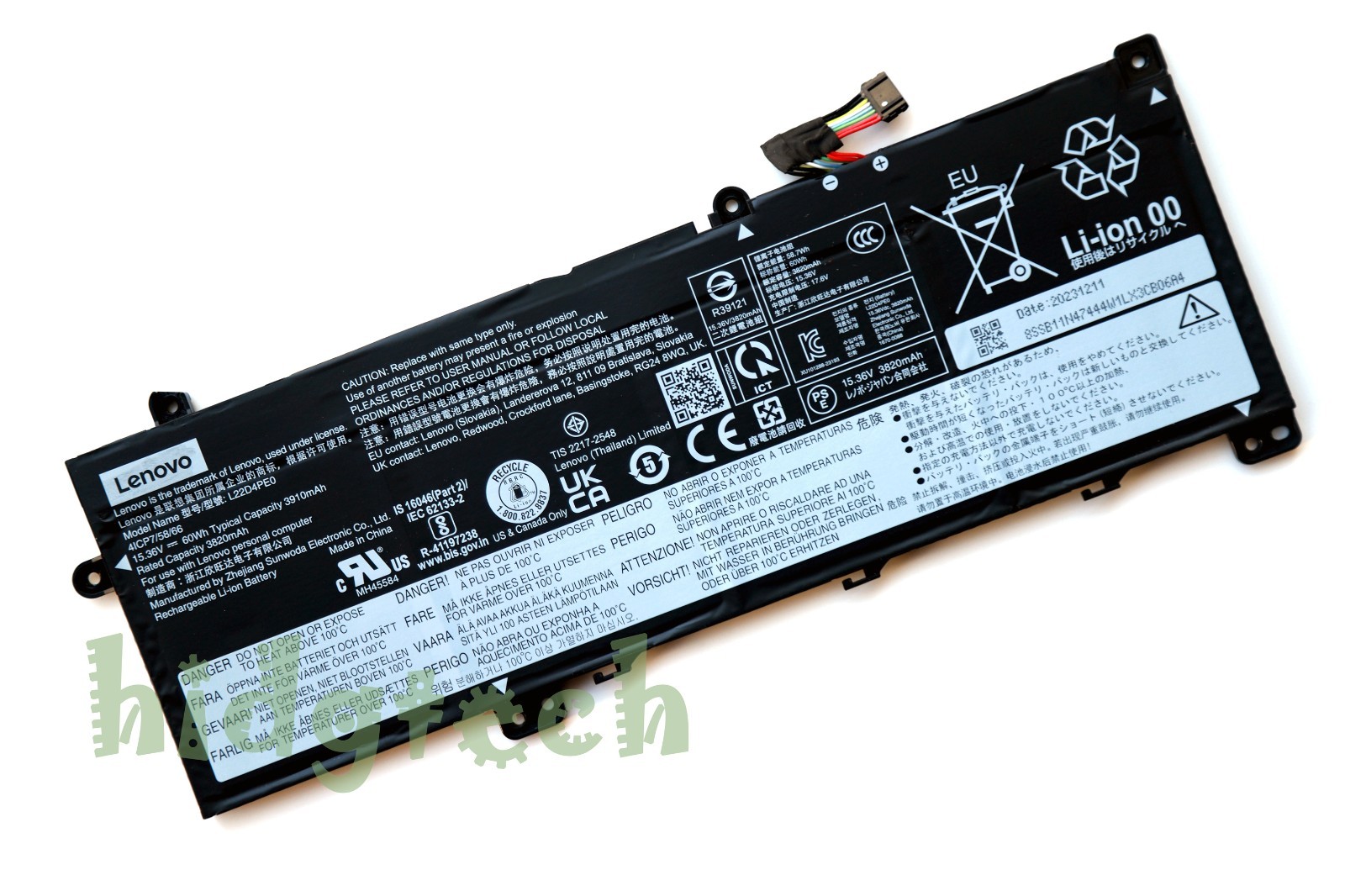 New Genuine L22B4PE0 L22M4PE0 L22D4PE0 Battery for Lenovo ThinkBook 14 G6 ABP