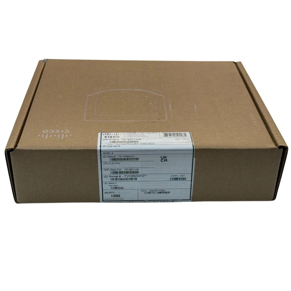 Brand New  Cisco 9871 Gigabit IP Phone (DP-9871-K9=)