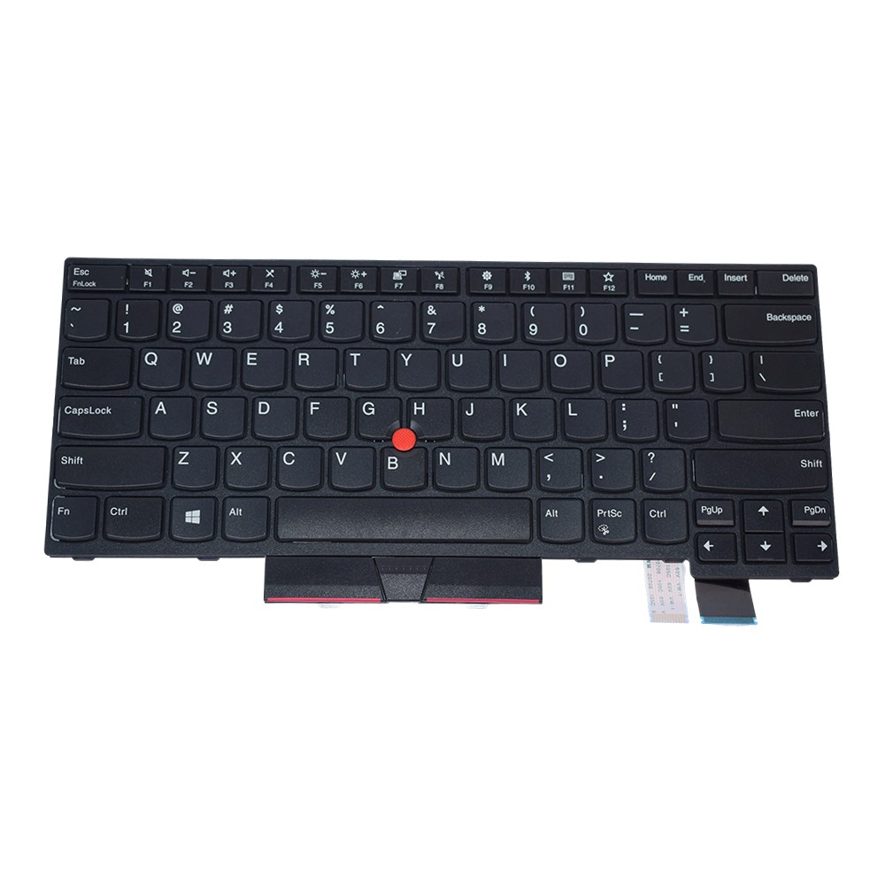 New Non-Backlit Keyboard Black Fit For Lenovo ThinkPad A485 T470 T480 01AX446