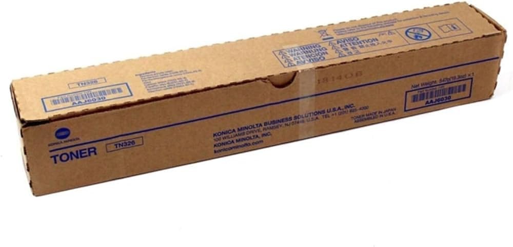 Konica Minolta AAJ6030 Konica Biz 308e Aaj6030 Tn326 Sd Black Toner