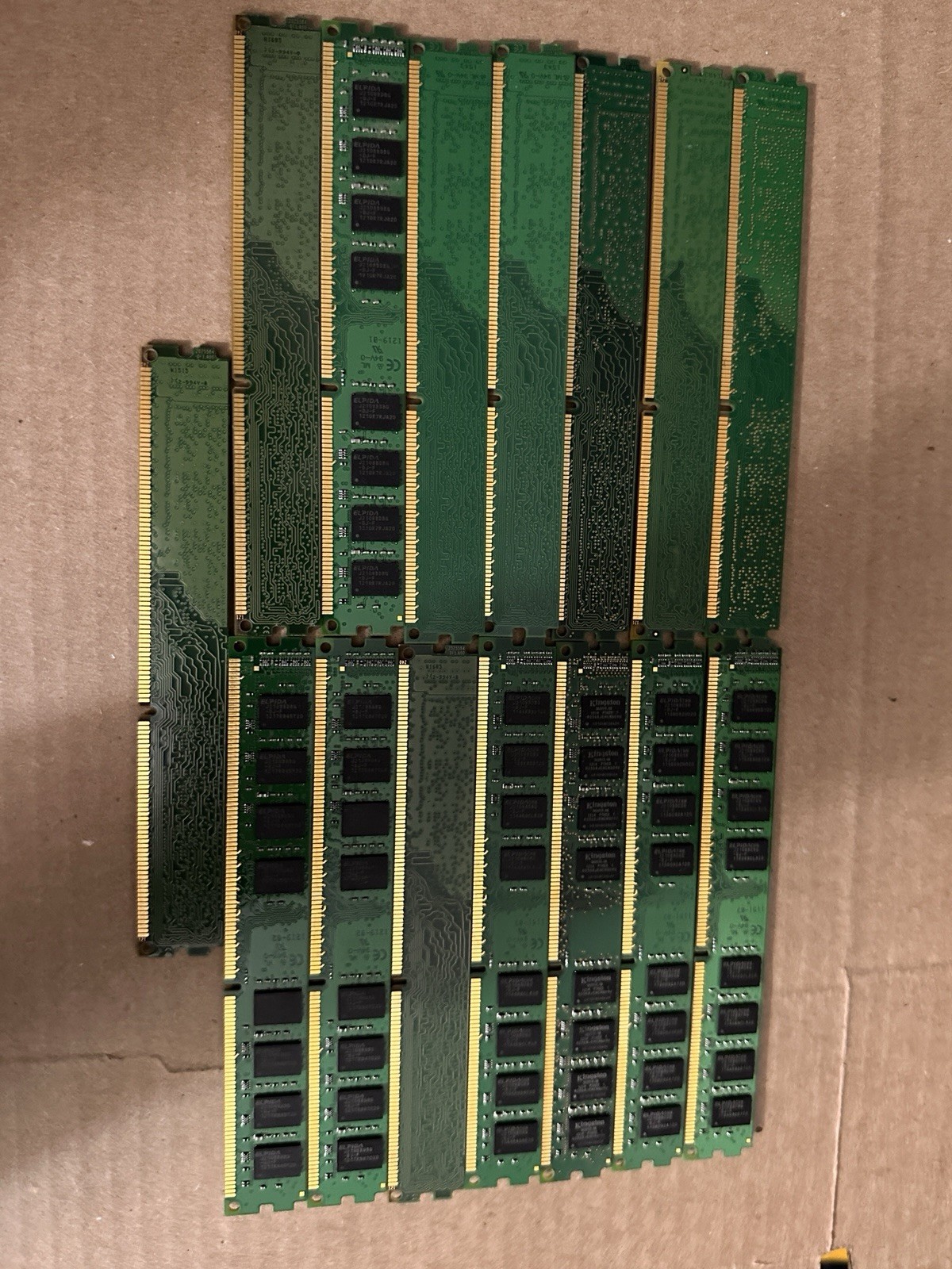Lot Of (15) Kingston 4GB DDR3