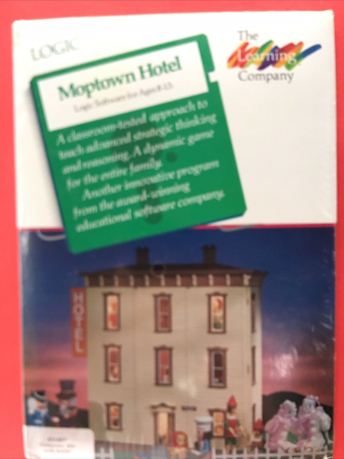Moptown Hotel (Atari 400,800,XL,XE, 1982,The Learning Company) Brand New/Sealed