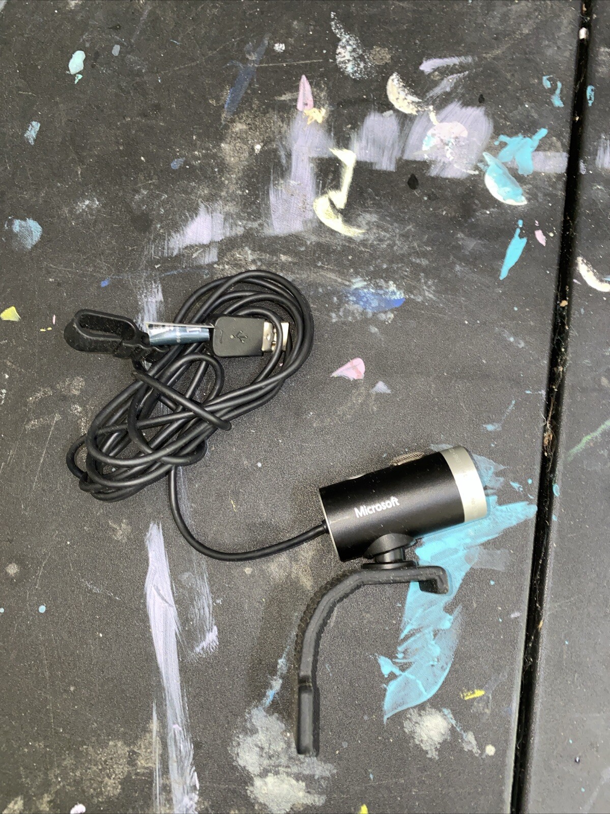 GENUINE Microsoft #1393 LifeCam Cinema 720p HD Webcam for Business - Black