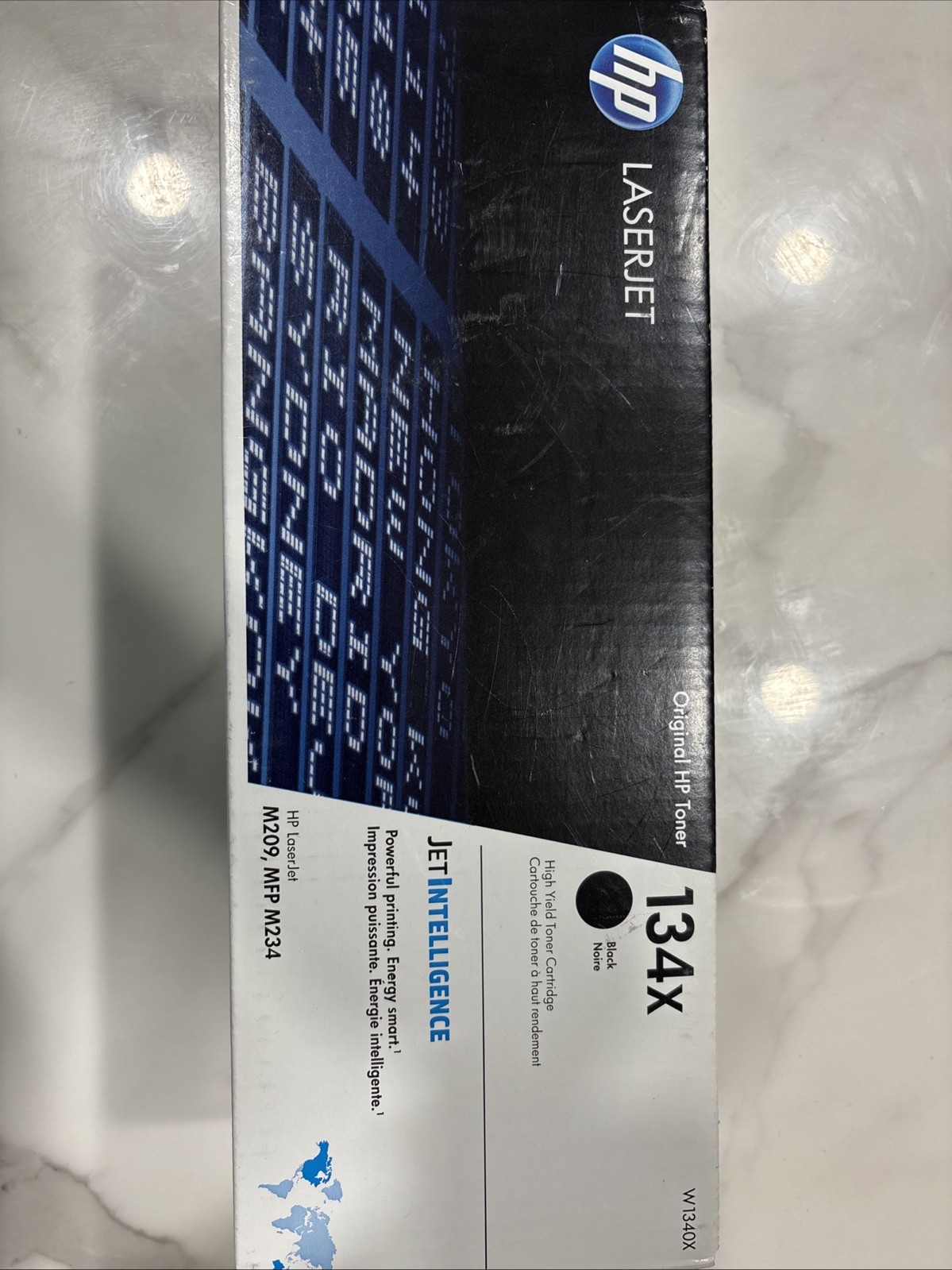 Sealed Genuine HP 134X High Yield Black Original LaserJet Toner Cartridge W1340X