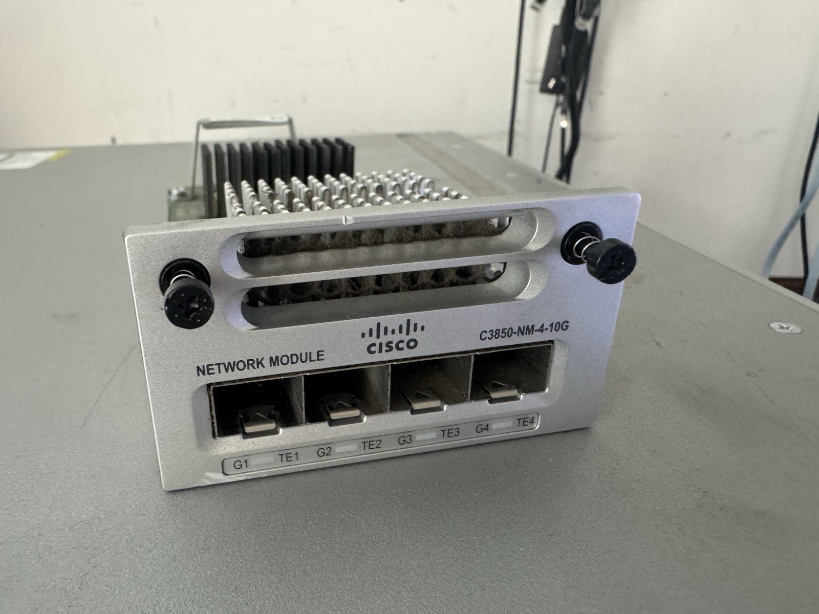 Cisco C3850-NM-4-10G 4-Port 10GbE SFP+ Network Uplink Module for Catalyst 3850