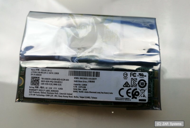 128GB SSD M.2 PCIe LITEON CV8-8E128-11 59X3V DELL LATITUDE 5480 5580 4780 NEW