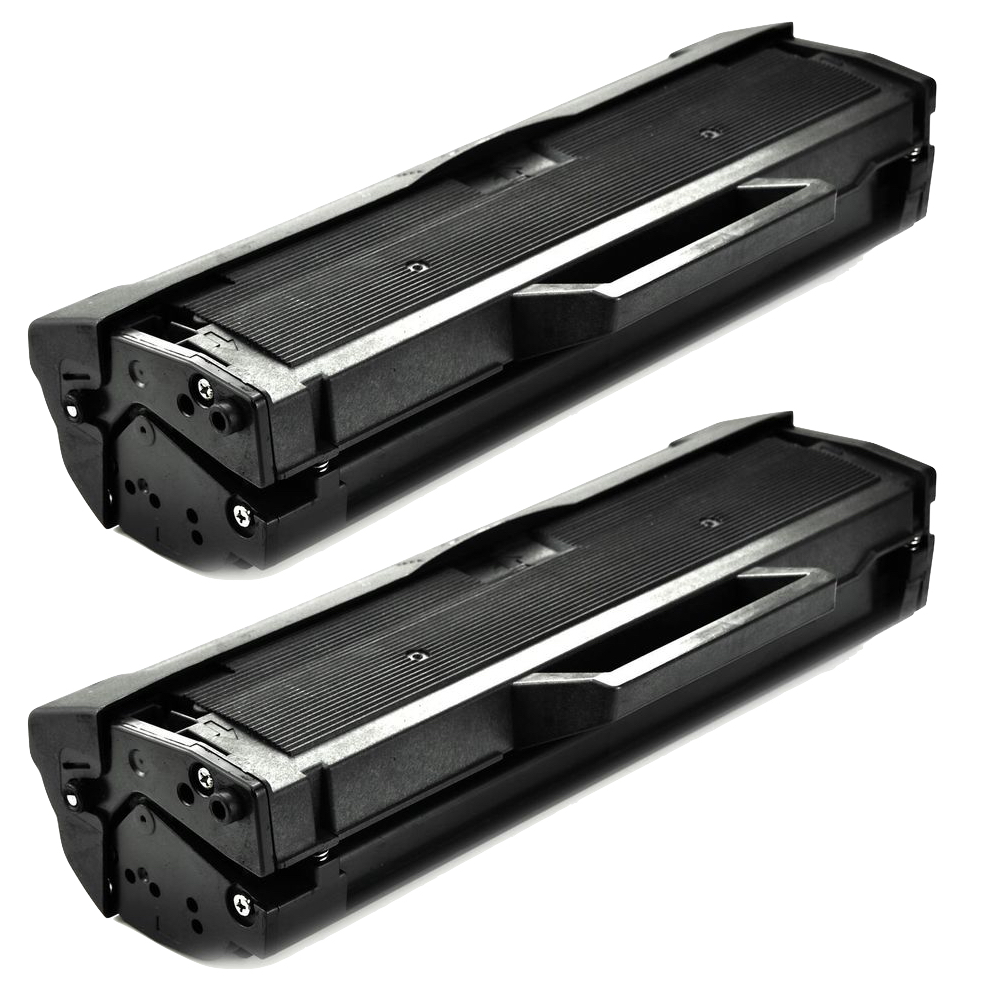 2PK Compatible Black Laser Toner for Samsung 101 MLT-D101S ML-2165W SCX-3400F