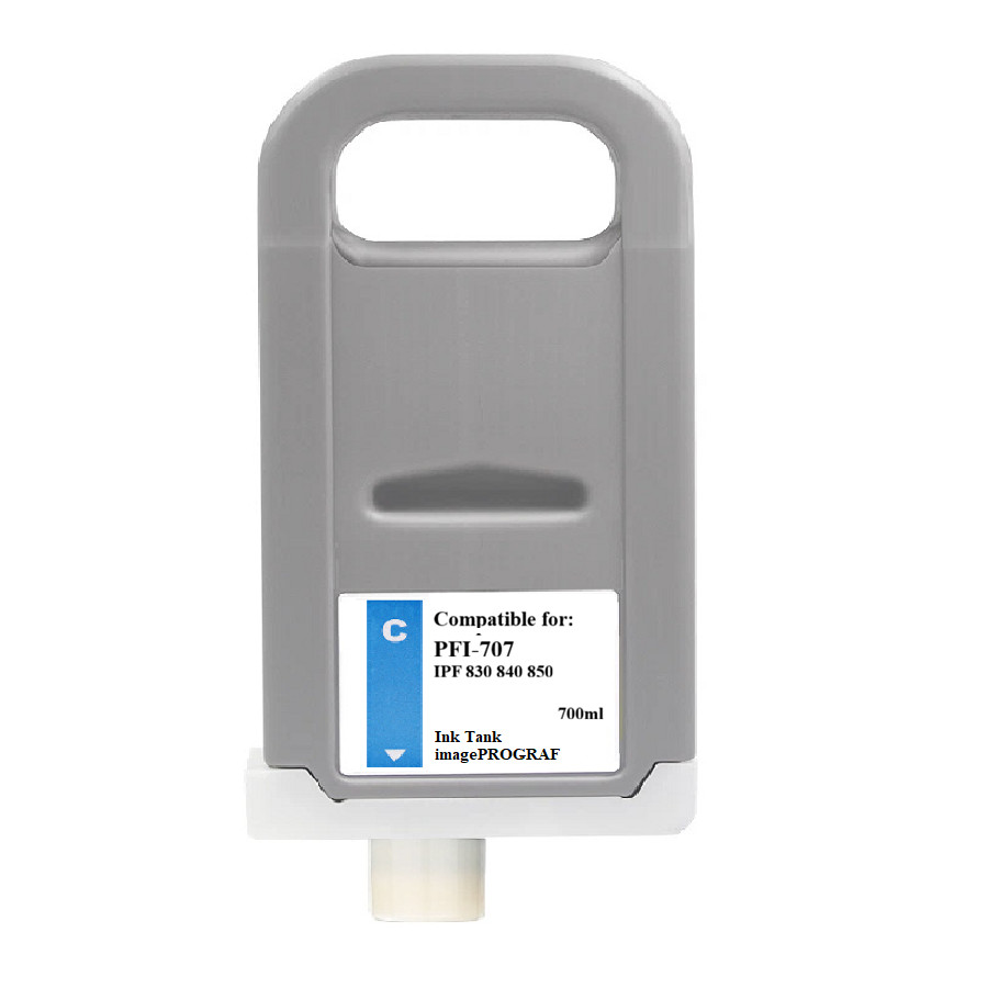 PFI-707 Cyan Ink Cartridge Tank Fit Canon iPF830 IPF840 IPF850