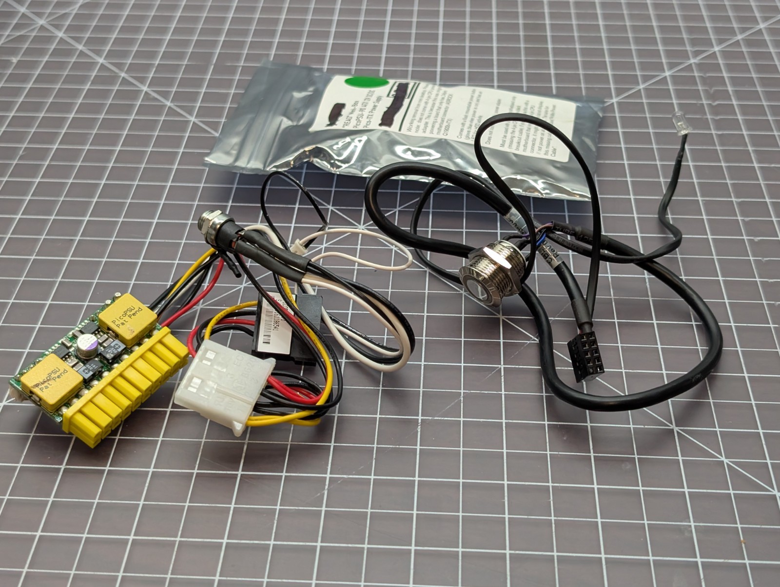 *No 4 Pin* Mini-Box picoPSU-90 90w 12v High Power 24 Pin Mini-ITX Power Supply
