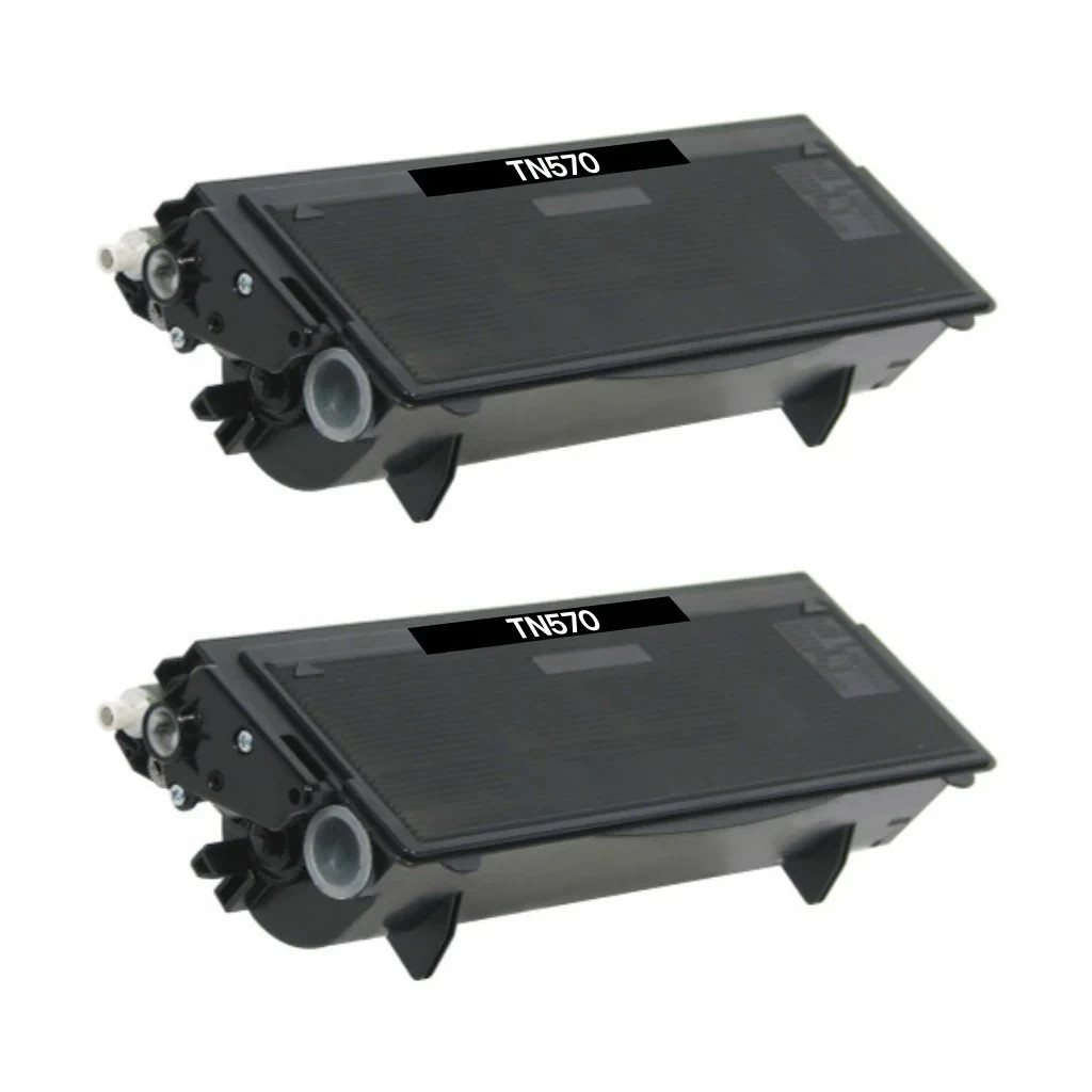 2PK Compatible TN570 Toner Brother MFC-8220 MFC-8440D MFC-8640D MFC-8840D