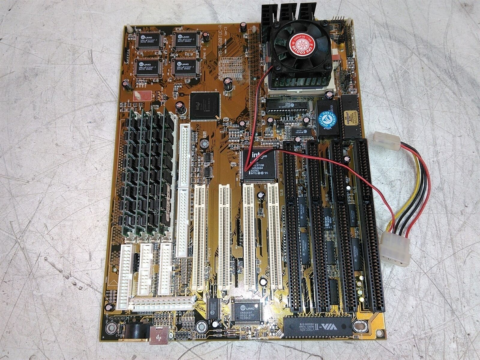 MB-8500TUC-A Socket 7 Motherboard IBM 6X86 P150+ 120MHz 80MB RAM 4x ISA 
