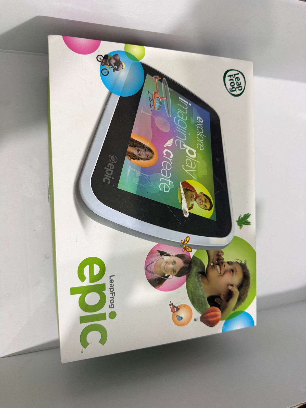 LeapFrog Epic 16GB Kids Tablet Green Android Educational Device