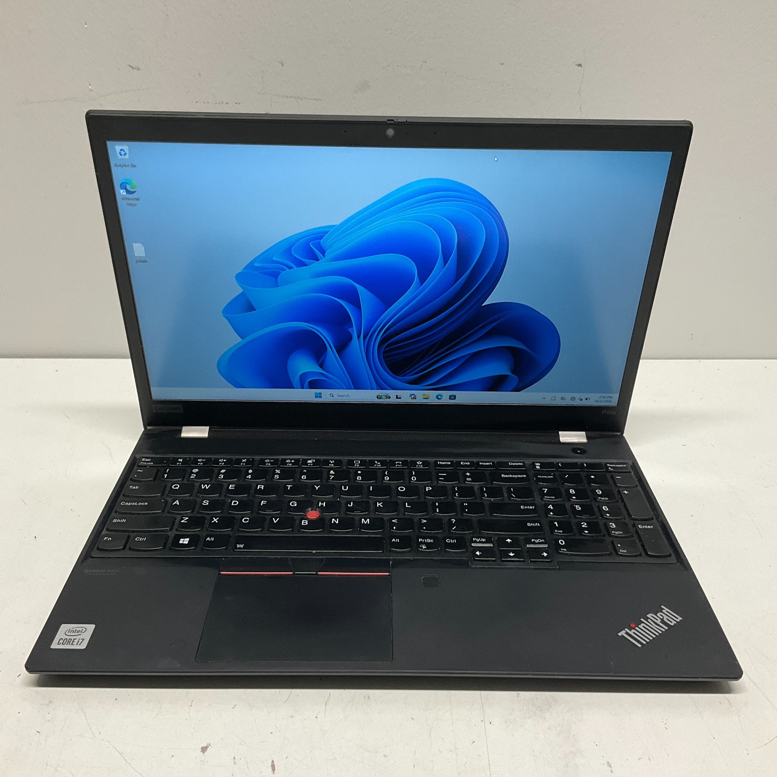 Lenovo ThinkPad P15s Gen 1 i7-10610U 8GB 256GB SSD Quadro P520 15.6" Win 11 Pro