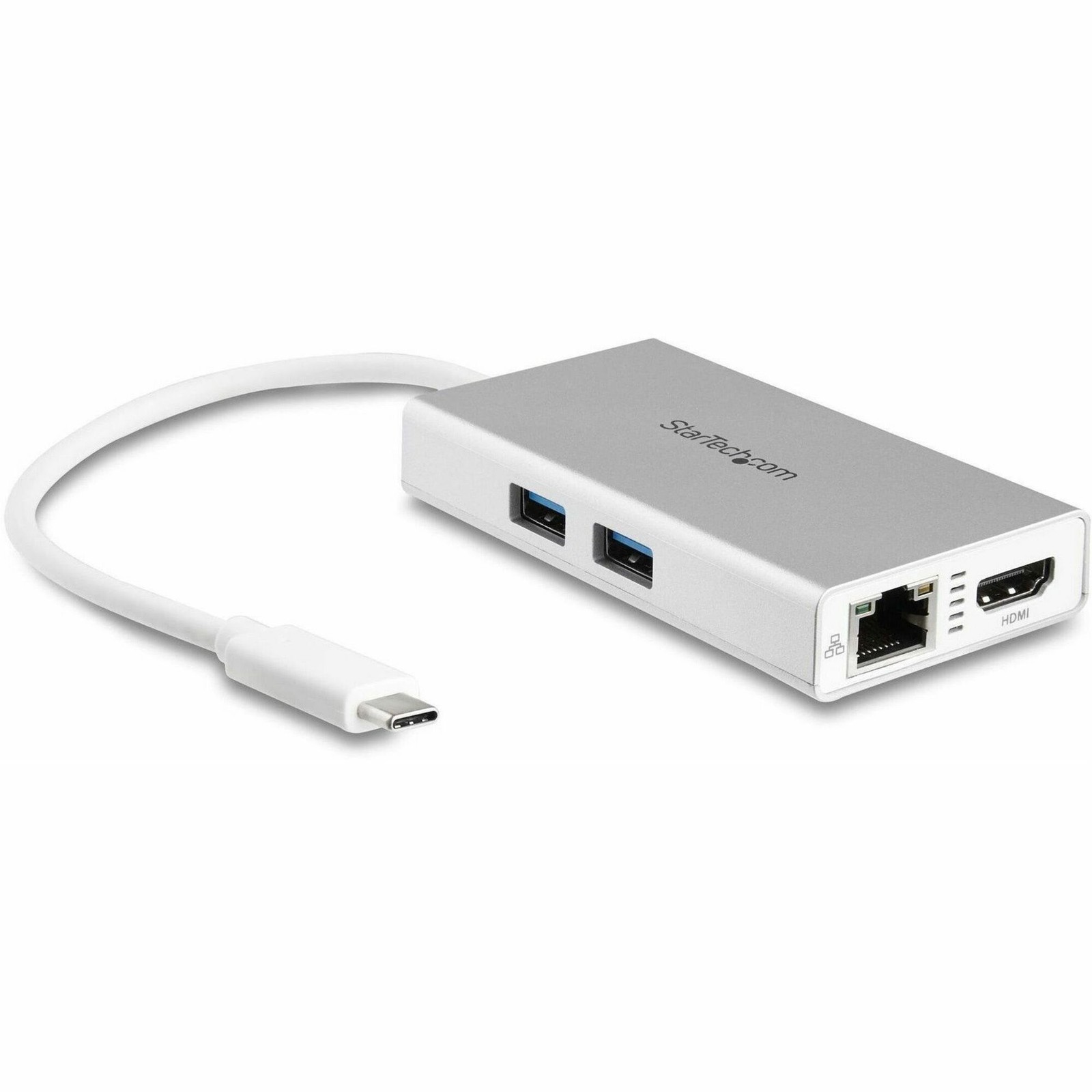 StarTech DKT30CHPDW USB-C Multiport Adapter 4K HDMI GbE Silver
