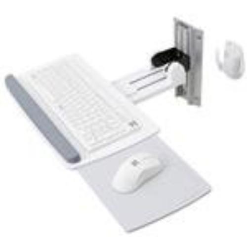 Ergotron Neo-flex Wall Mount For Mouse, Keyboard - 5 Lb Load Capacity - White