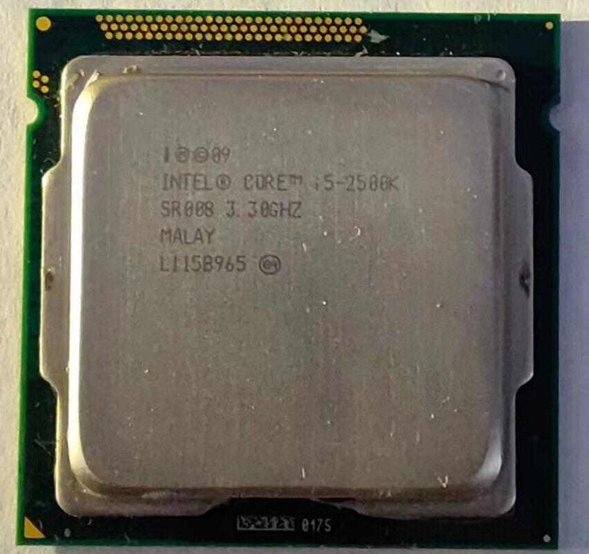 Intel Core i5-2500K quad-core 4-thread 3.3GHz 6M SR008 LGA 1155 CPU processor