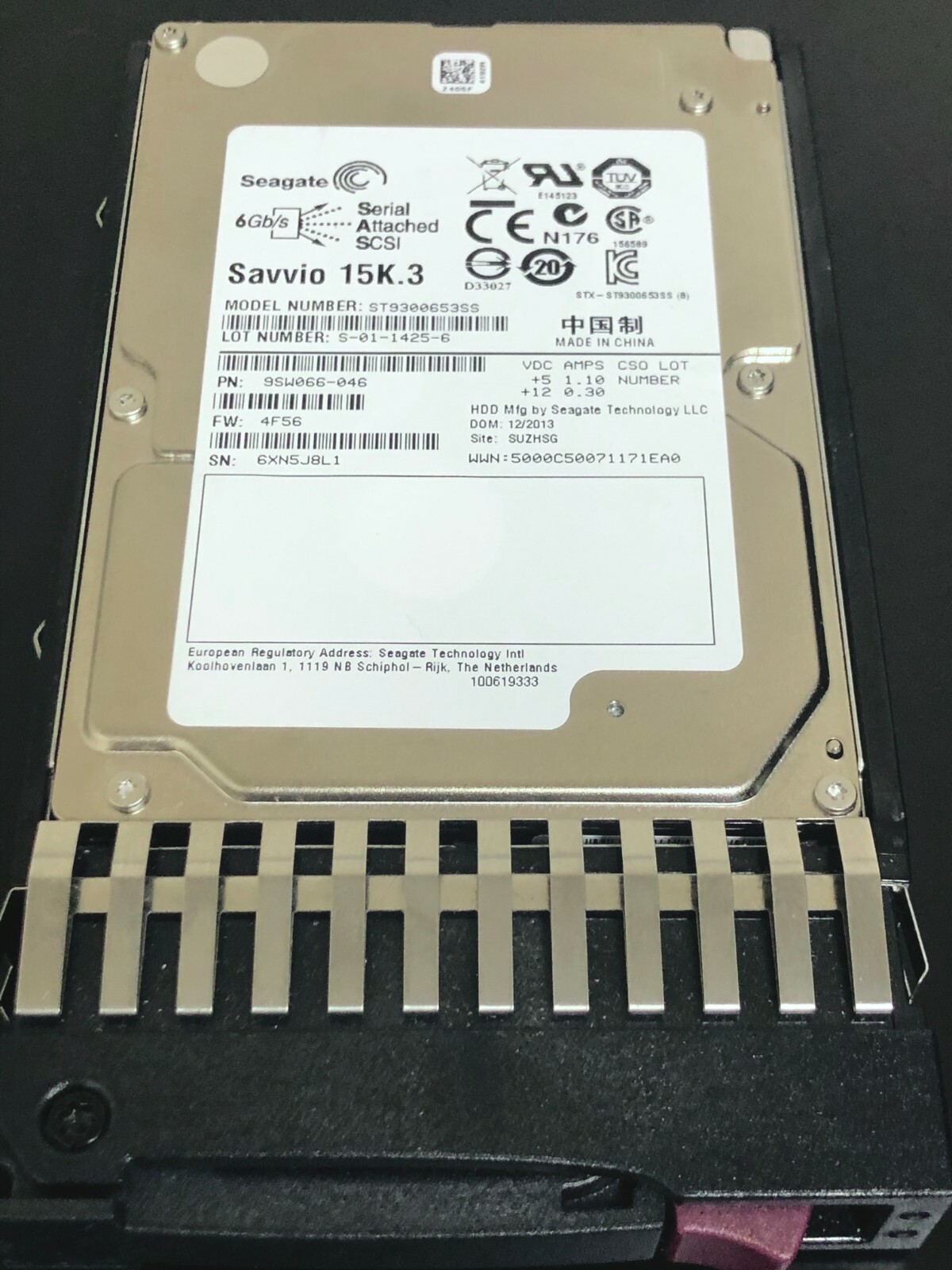 HP 3RD PARTY COMPATIBLE 627117-B21 300GB 6G 15K 2.5 DP SAS HDD 627195-001