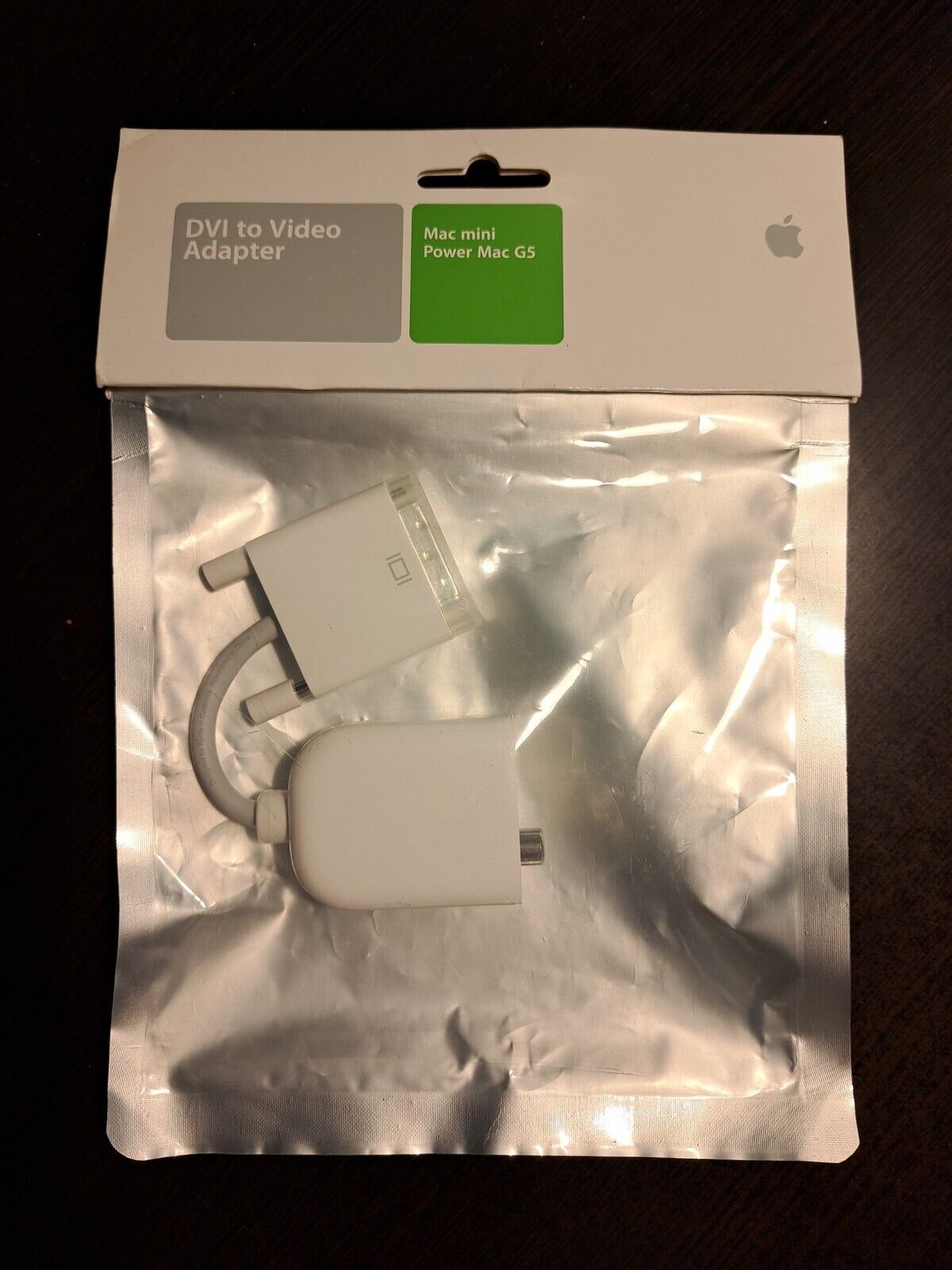 Apple OEM DVI To Video Adapter (M9267G/A) - White